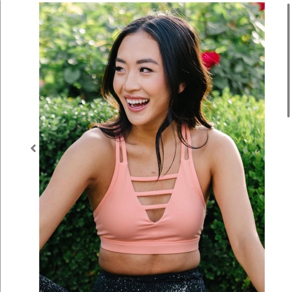 ZYIA Other - Zyia Peach Grid Bra